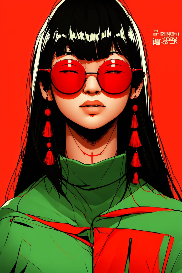 Chinese Style,Traditional Painting Media,Girl,LoRA,SD 1.5