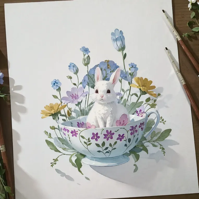 Hand-Drawn,Traditional Painting Media,Style Boost,LoRA,SD 1.5