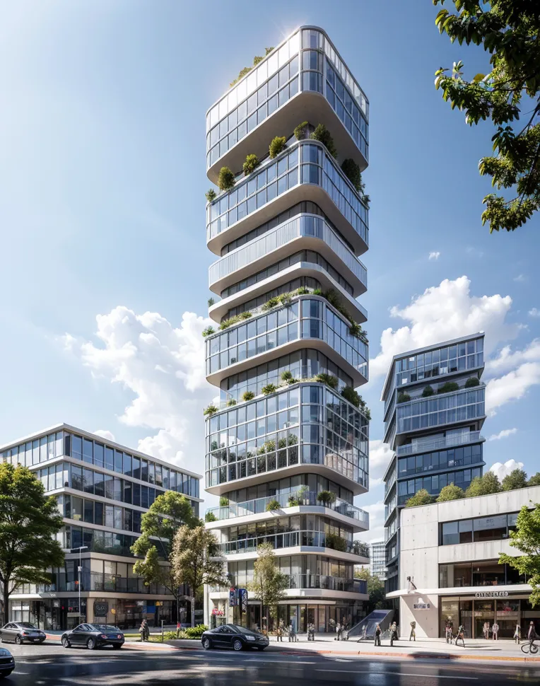 Realistic,Architectural Design,Building,LoRA,SD 1.5