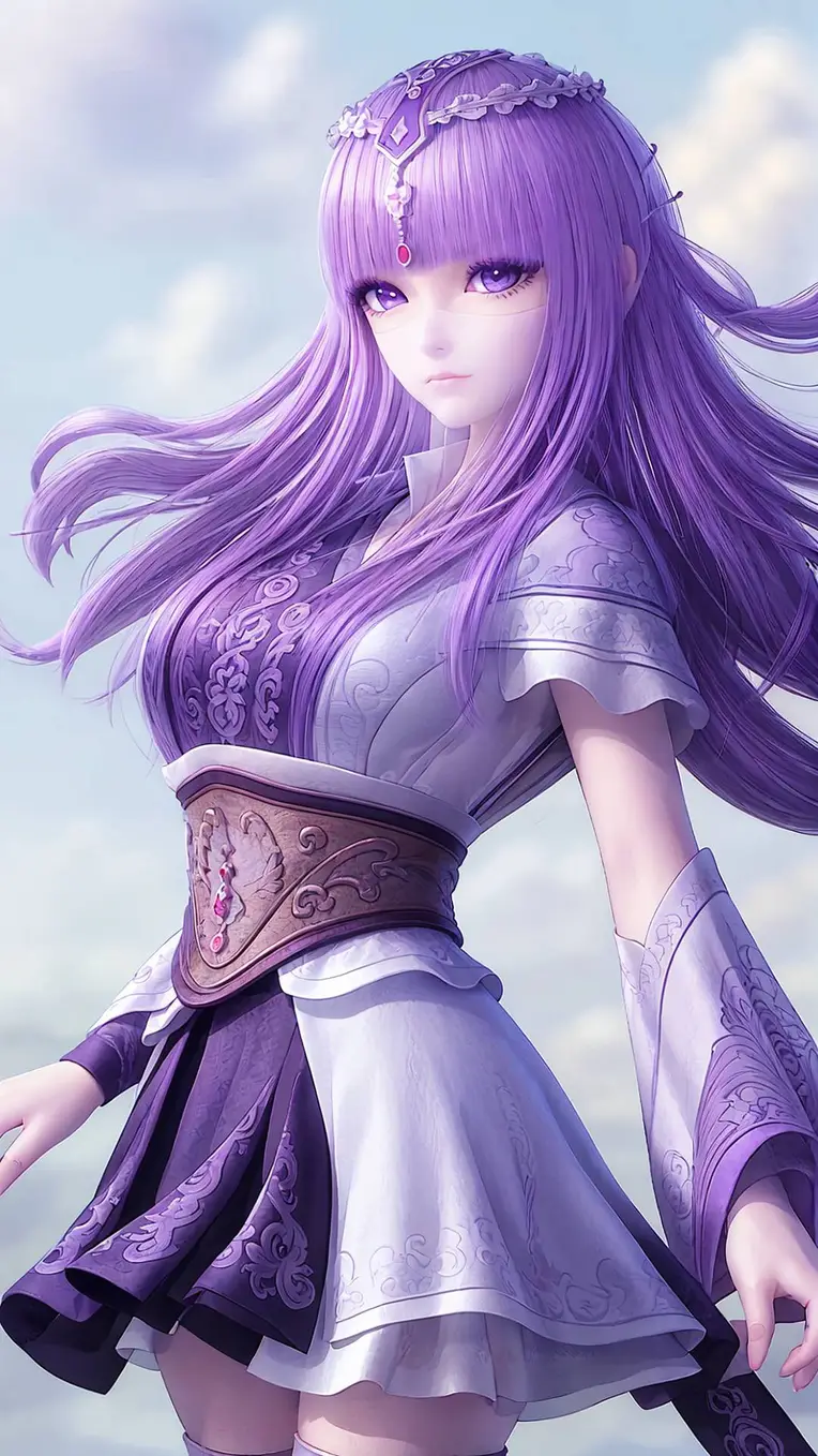 CGI style,Anime Character,Girl,LoRA,SD 1.5