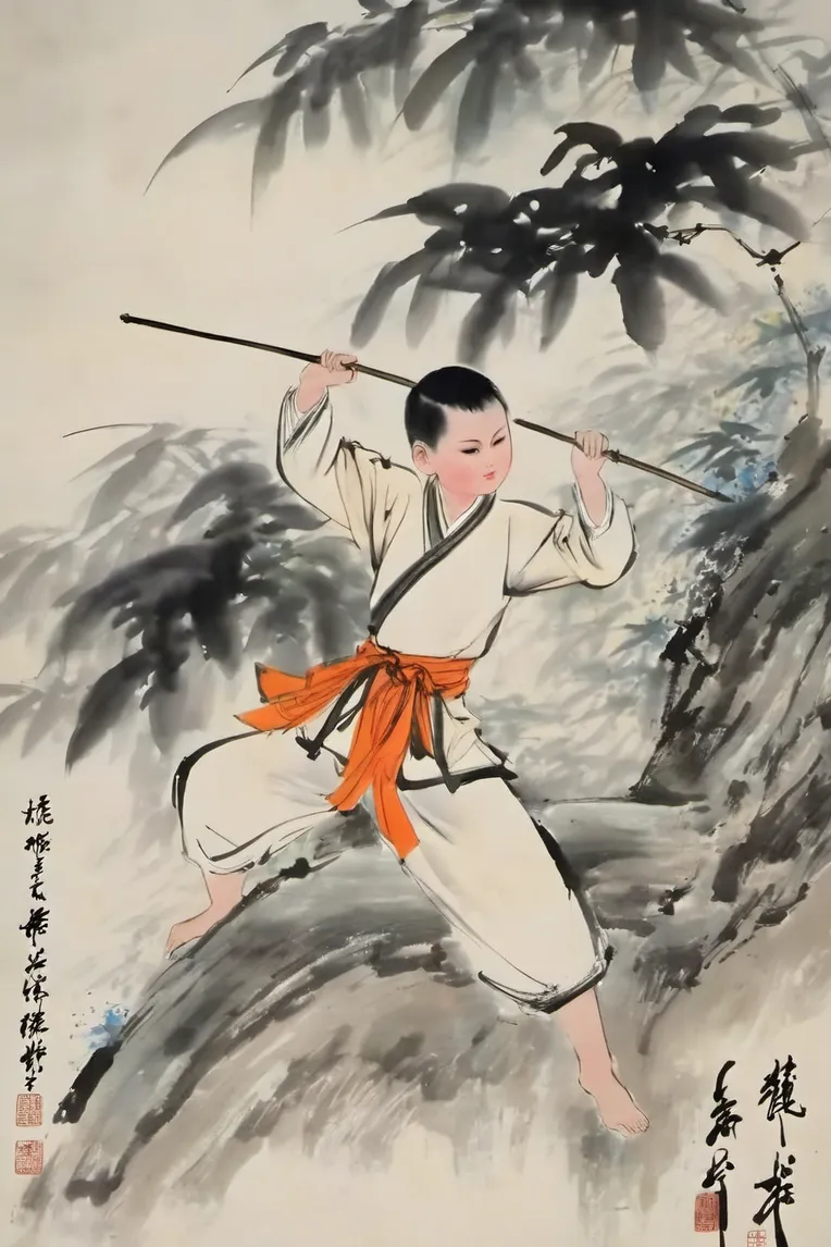 Chinese Style,Traditional Painting Media,Girl,LoRA,SDXL