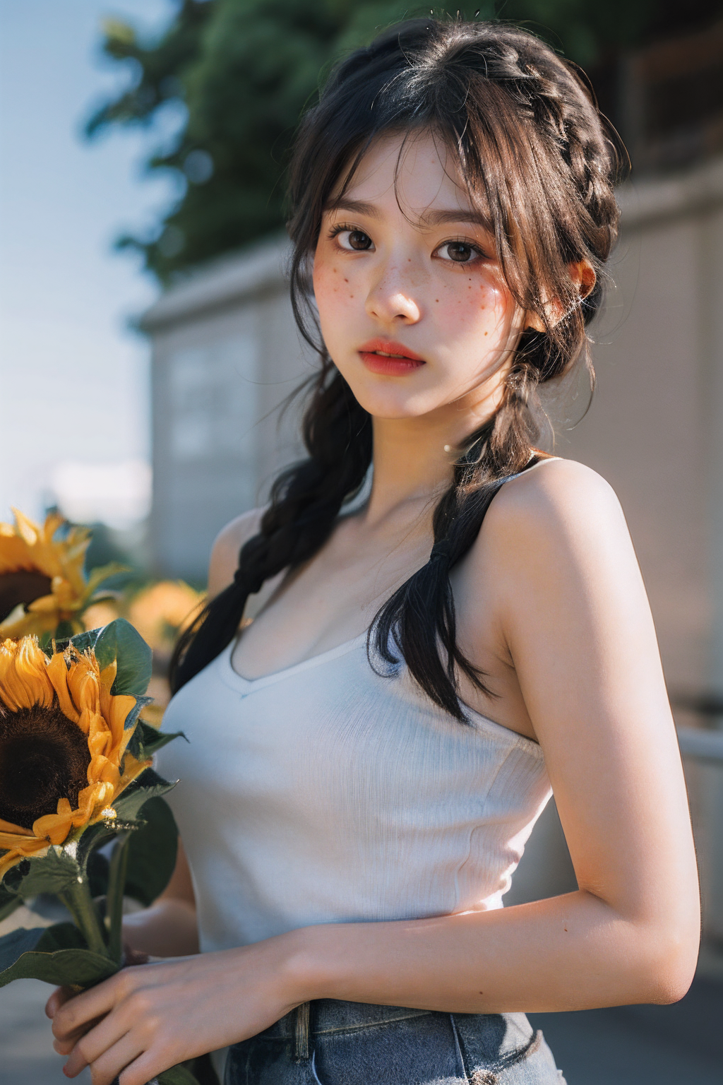 Polar Krypton Photo - Girl with Freckles v4