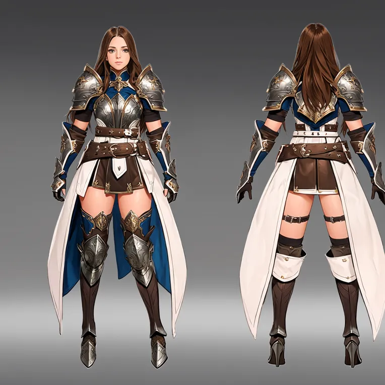 Anime,Girl,Game Character Design,LoRA,SD 1.5