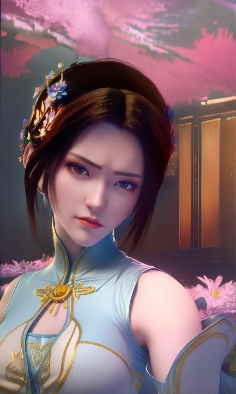CGI style,Anime Character,Girl,LoRA,SD 1.5
