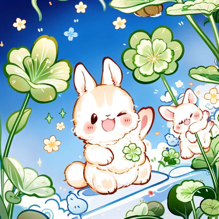 可爱兔兔（Cute rabbit）-LoRA-诗-LiblibAI