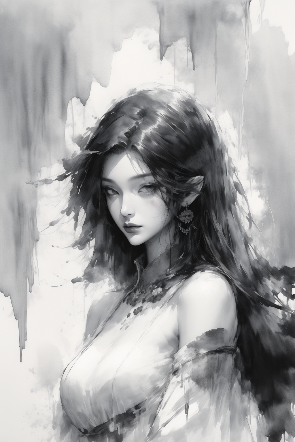 Splash ink - stylized