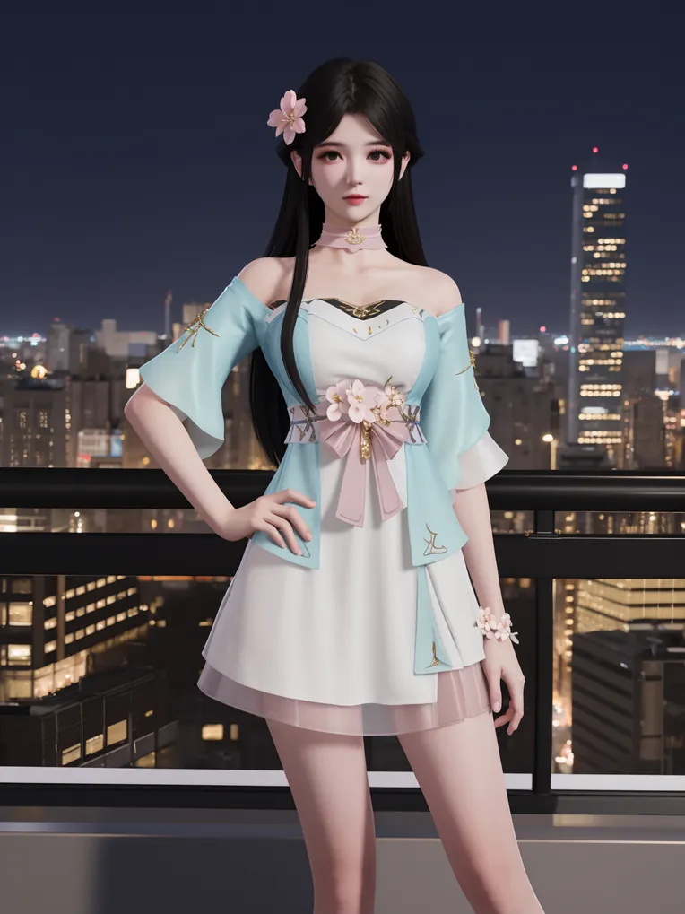 CGI style,Anime Character,Girl,LoRA,SD 1.5