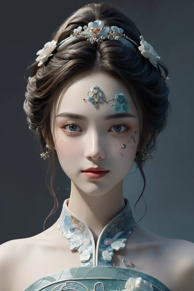CGI style,Chinese Style,Girl,LoRA,SD 1.5