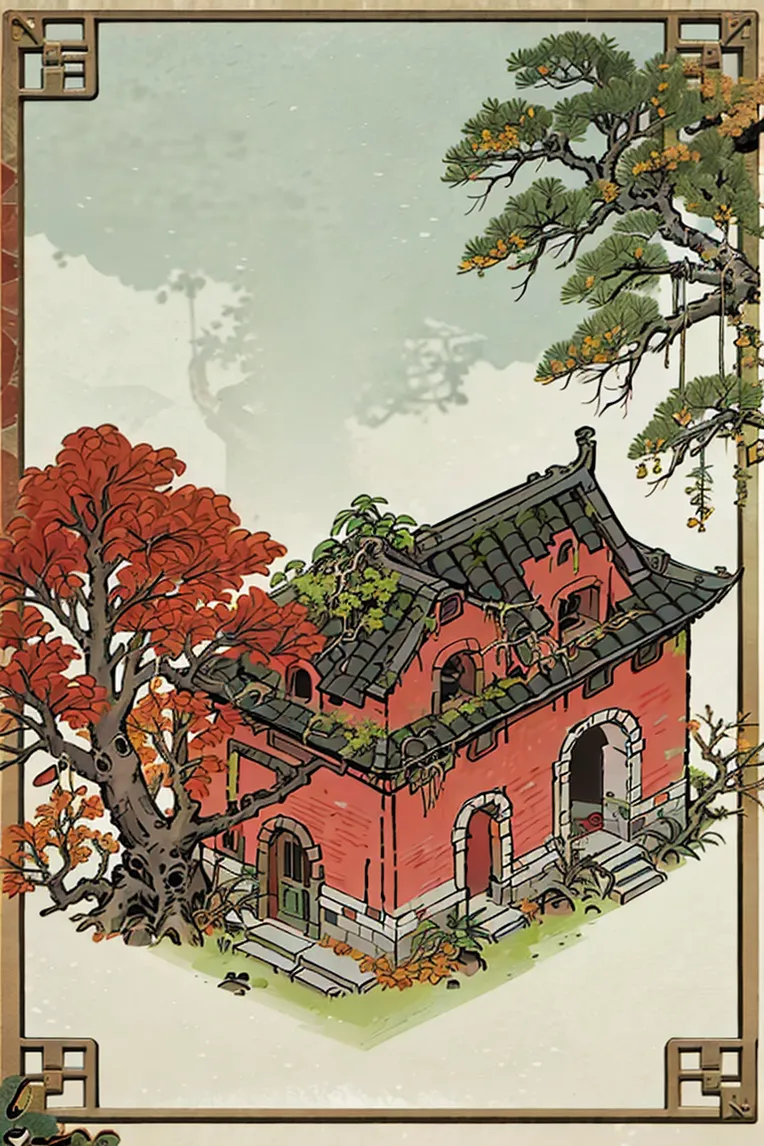 Chinese Style,Traditional Painting Media,Girl,LoRA,SD 1.5