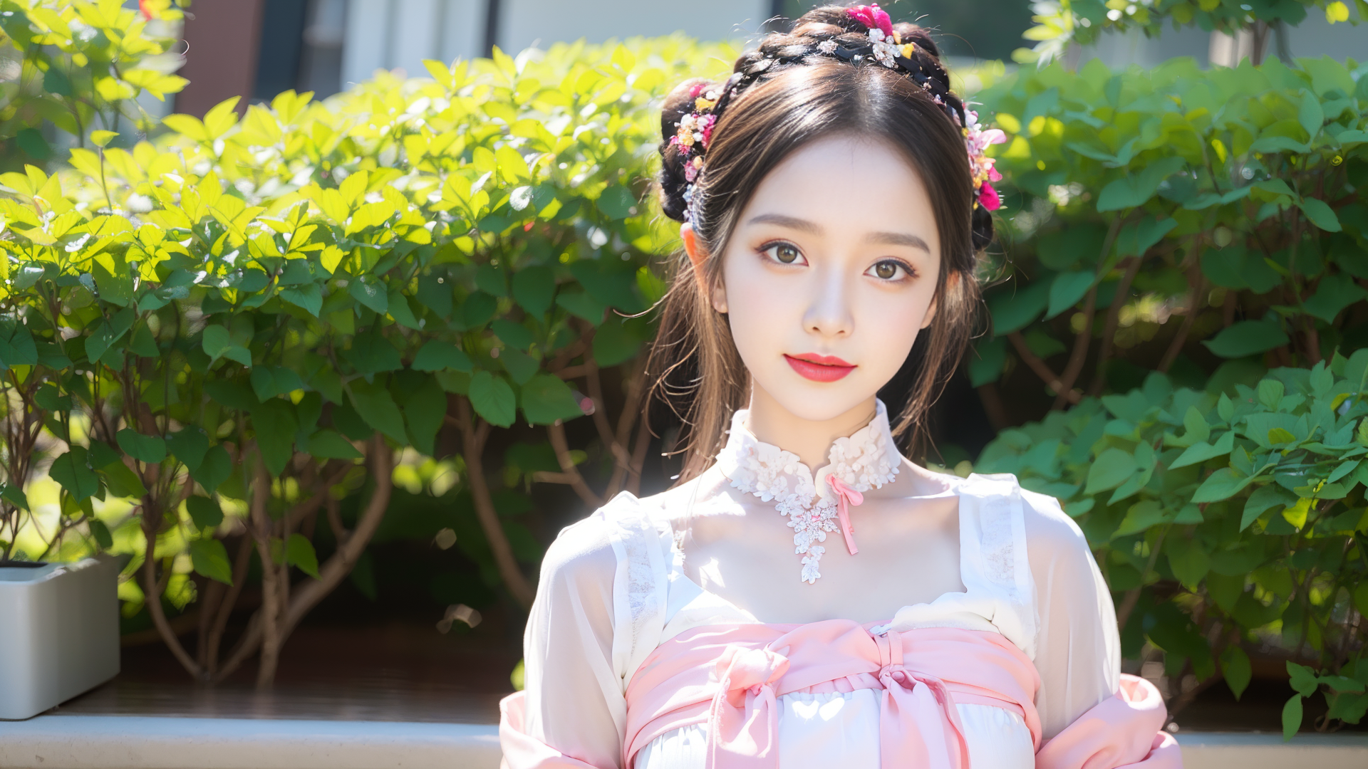 Exquisite face paired with Hanfu v1.0