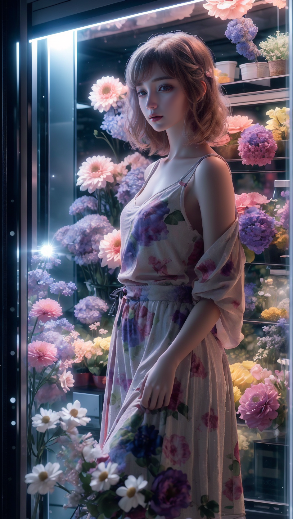 Virtual photography | Florist at night Xinyu Flower Shop v1.0