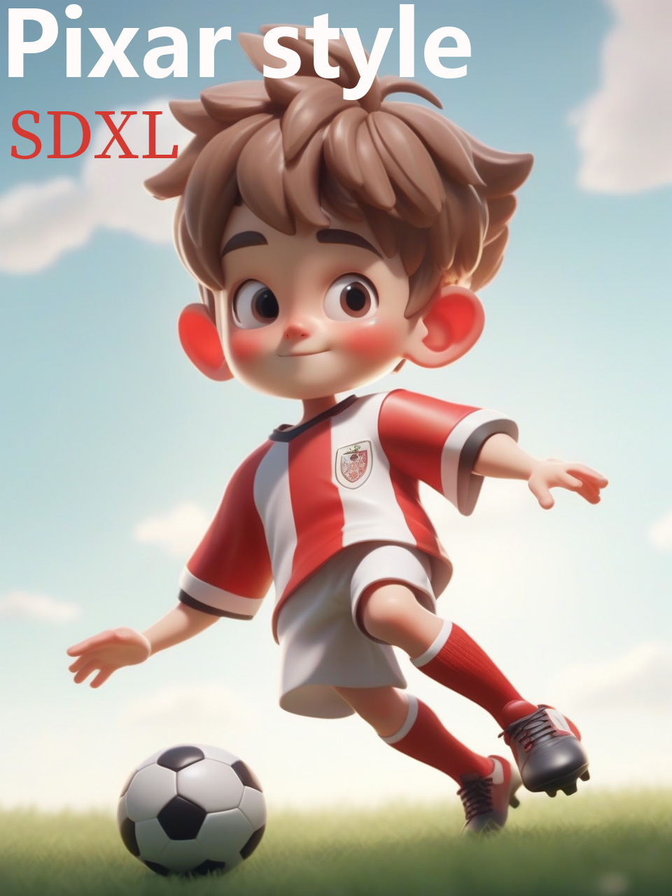 Q version 3D blind box SDXL v1.0
