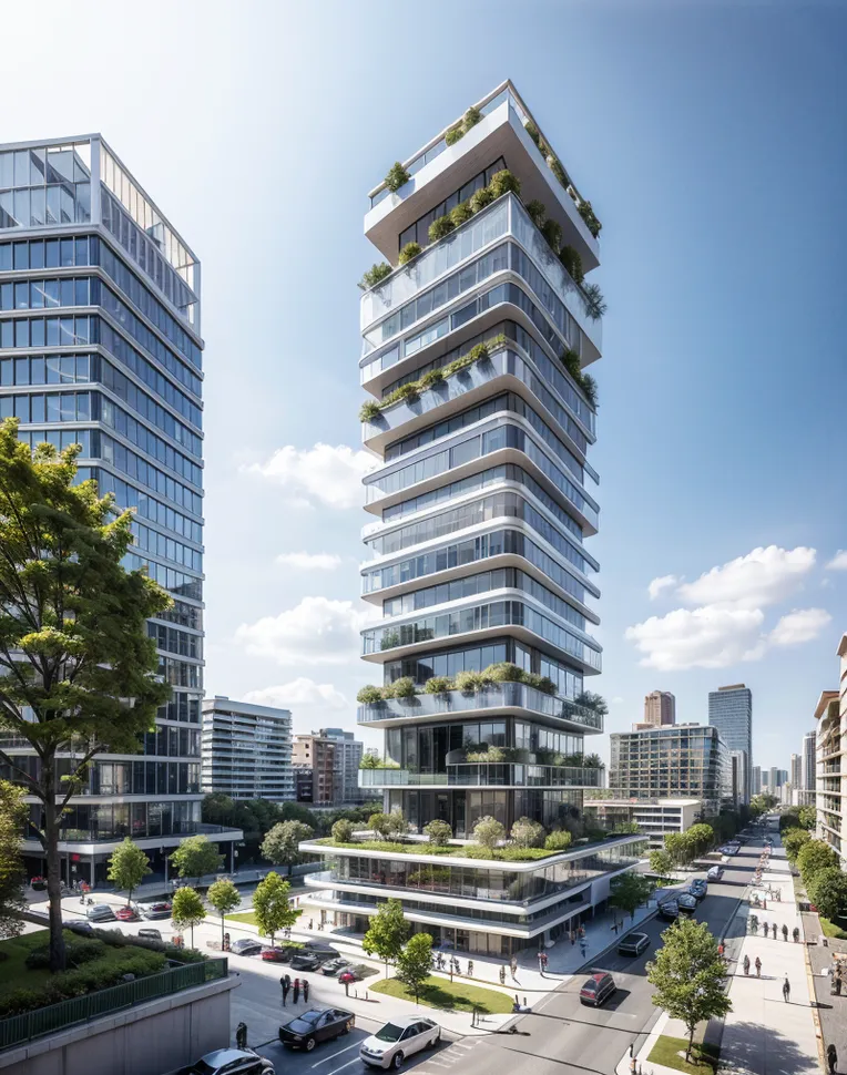 Realistic,Architectural Design,Building,LoRA,SD 1.5