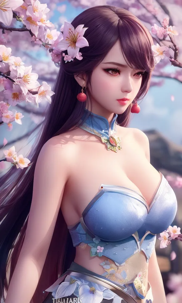 CGI style,Anime Character,Girl,LoRA,SD 1.5