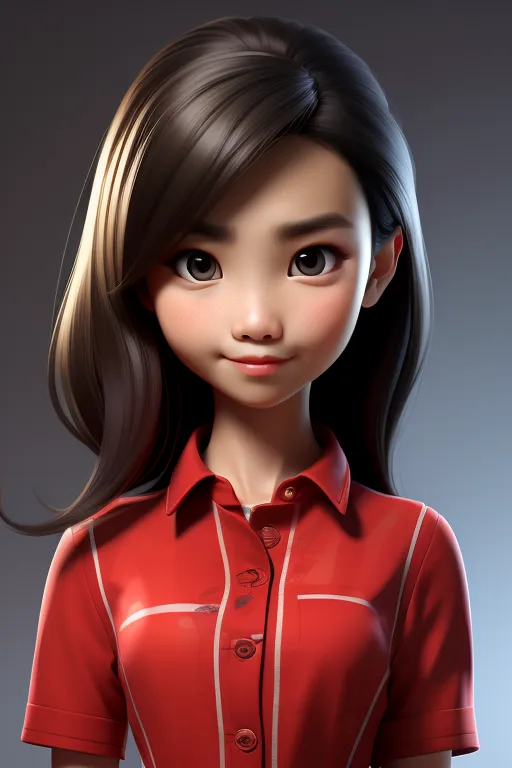 Cartoon style,Digital Painting Media,Girl,LoRA,SD 1.5