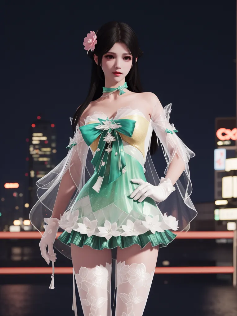 CGI style,Anime Character,Girl,LoRA,SD 1.5