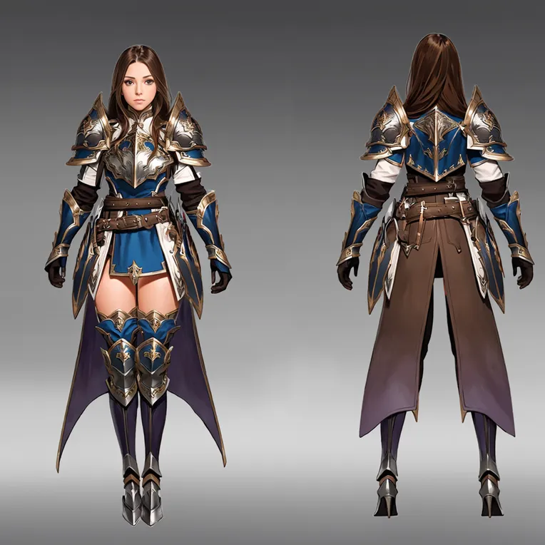 Anime,Girl,Game Character Design,LoRA,SD 1.5