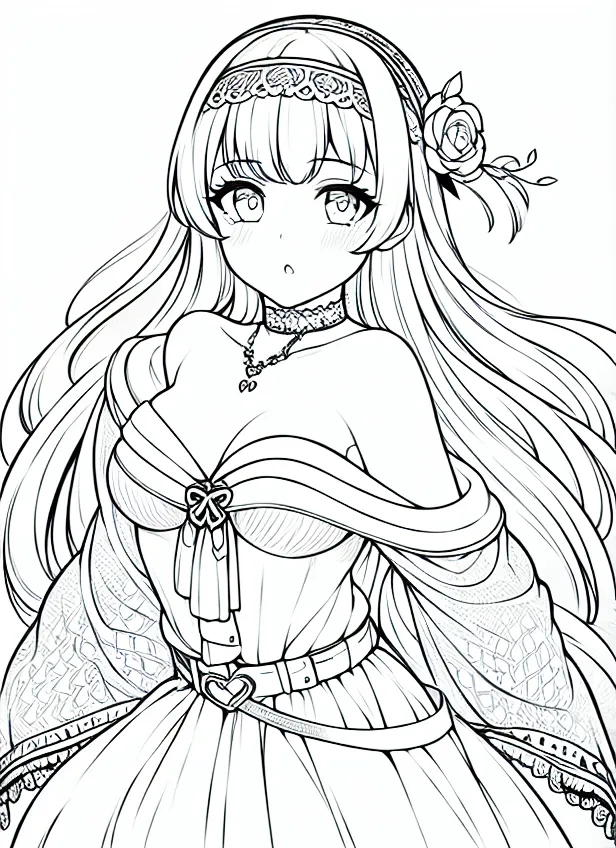 Anime Style,Hand-Drawn,Girl,Checkpoint,SD 1.5