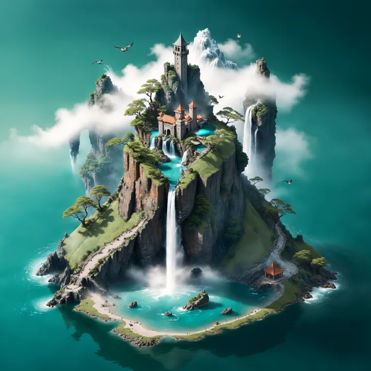 CGI style,Anime Scene,Building,LyCORIS,SDXL