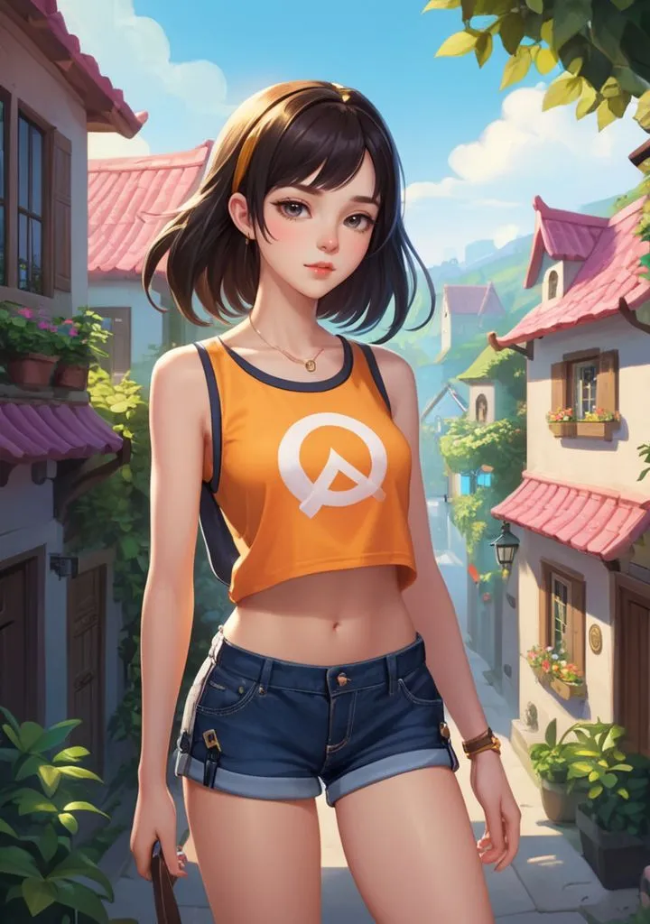 CGI style,Anime Style,Girl,Checkpoint,SDXL