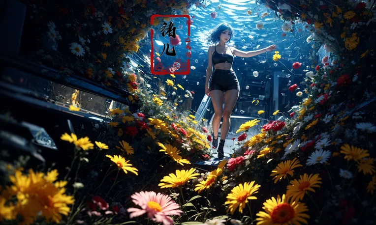 CGI style,Anime Style,Girl,LoRA,SD 1.5