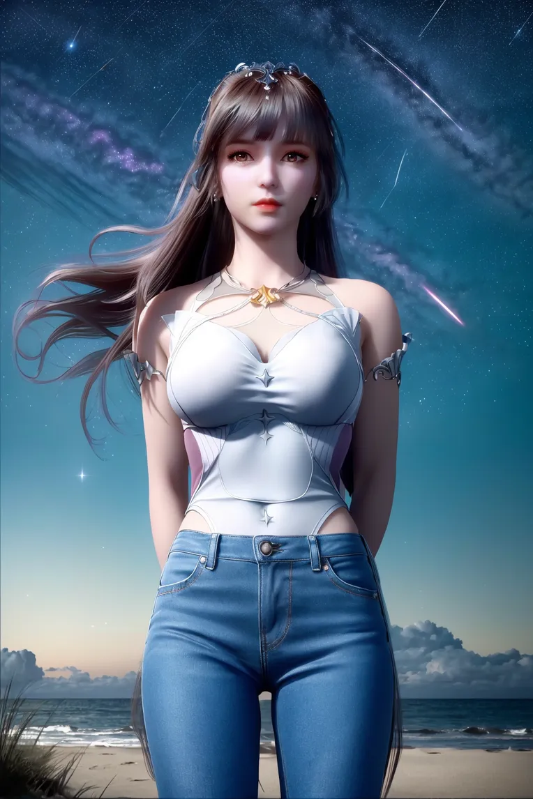 CGI style,Anime Character,Girl,LoRA,SD 1.5