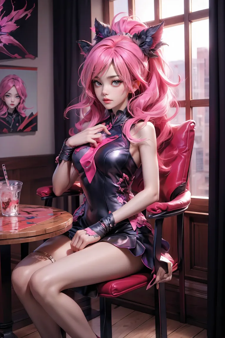 CGI style,Anime Character,Girl,Checkpoint,SD 1.5