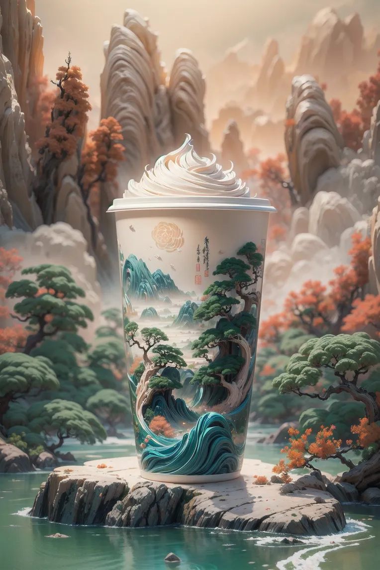 Cartoon style,Chinese Style,Space & Scene,LoRA,SD 1.5