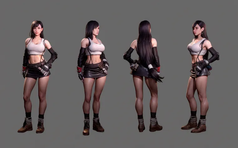 CGI style,Anime,Girl,LoRA,SD 1.5