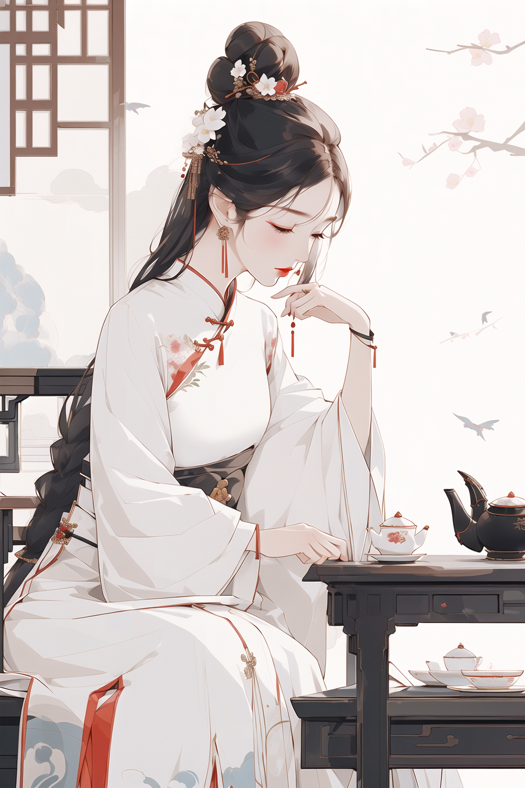 Ancient Chinese painting characters v1.0