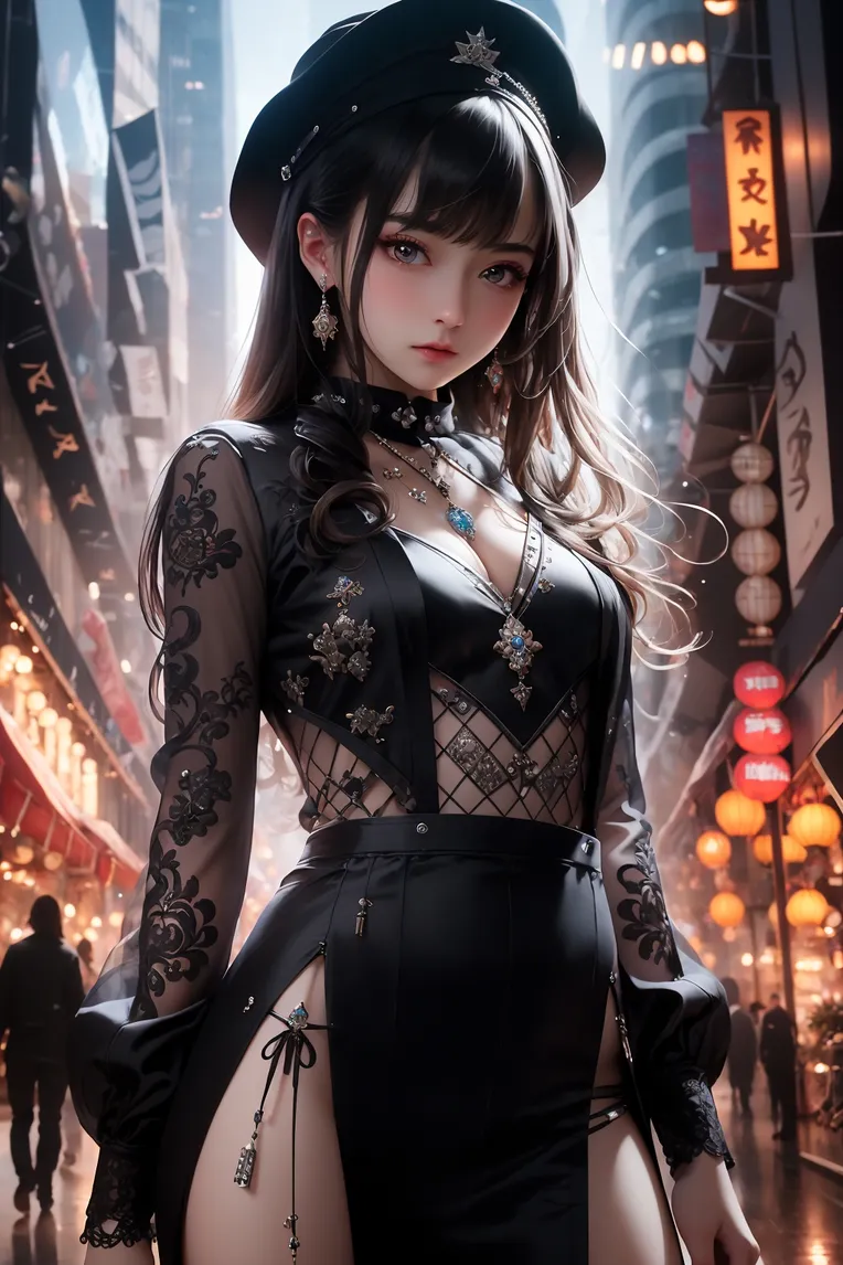CGI style,Anime Character,Girl,LoRA,SD 1.5