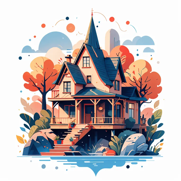 Flat,Flat Illustration,Girl,LoRA,SD 1.5