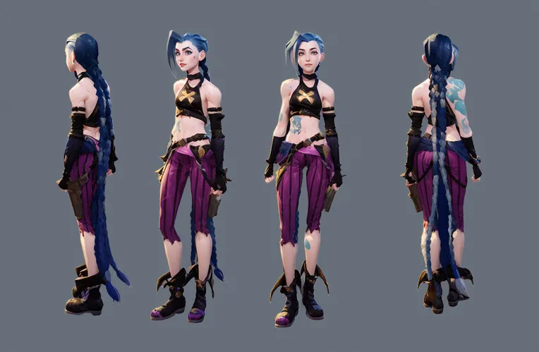 CGI style,Anime,Girl,LoRA,SD 1.5