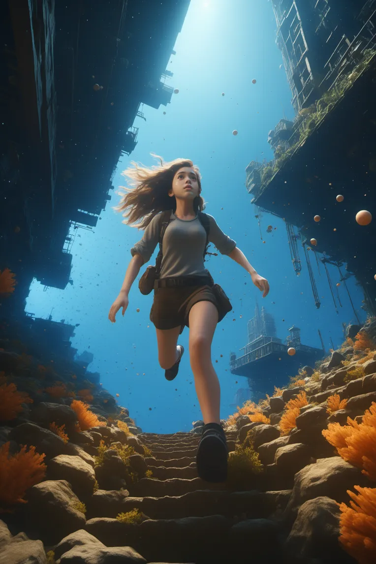 CGI style,Anime Scene,Girl,LoRA,SDXL