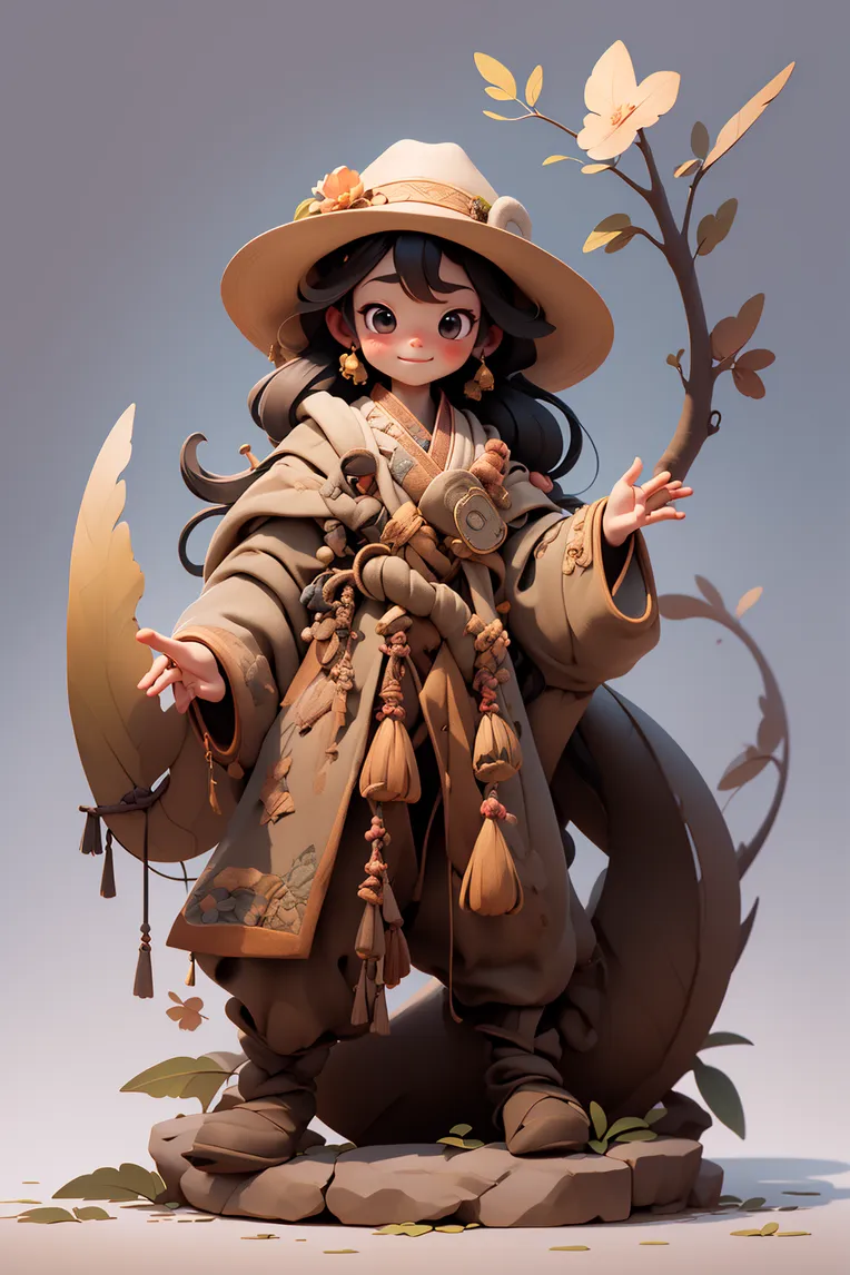 Cartoon style,Digital Painting Media,Girl,Checkpoint,SD 1.5