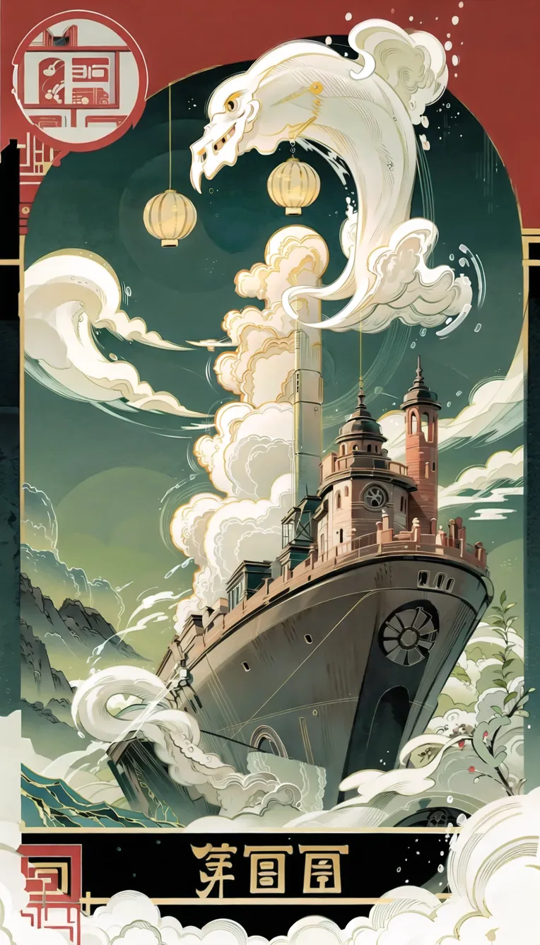 Chinese Style,Traditional Painting Media,Girl,Checkpoint,SD 1.5