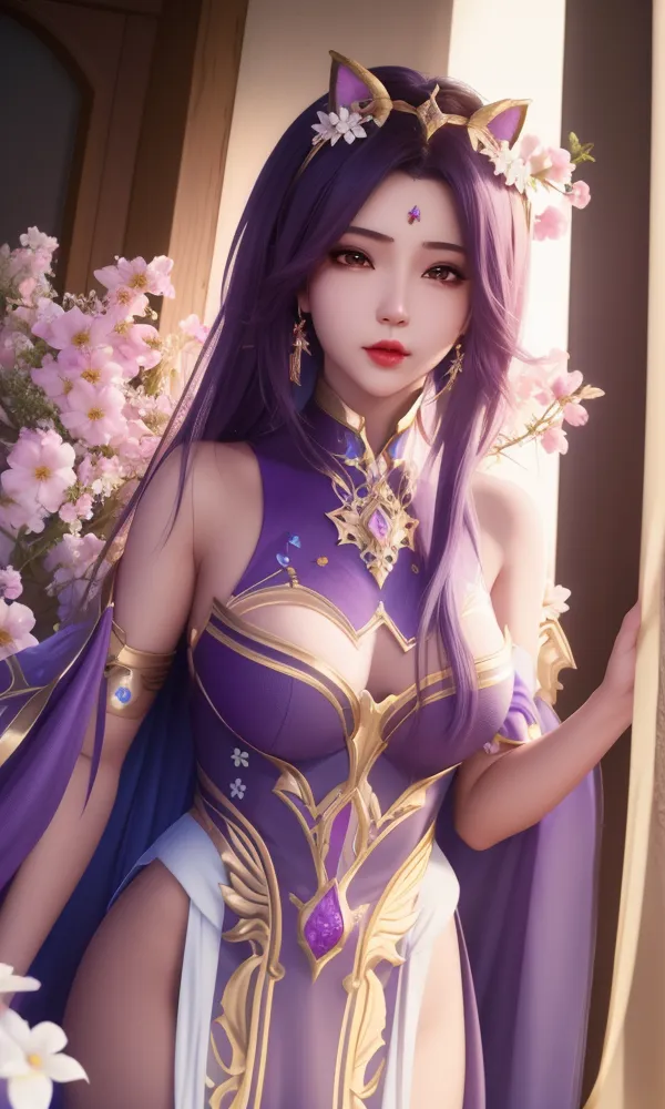 CGI style,Anime Character,Girl,LoRA,SD 1.5
